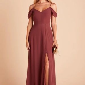 DEVIN CONVERTIBLE DRESS- CHIFFON ROSEWOOD